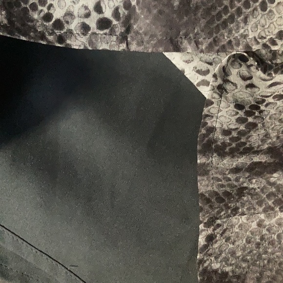 Broadway & Broome Snake Print Silk Dress - Picture 5 of 8